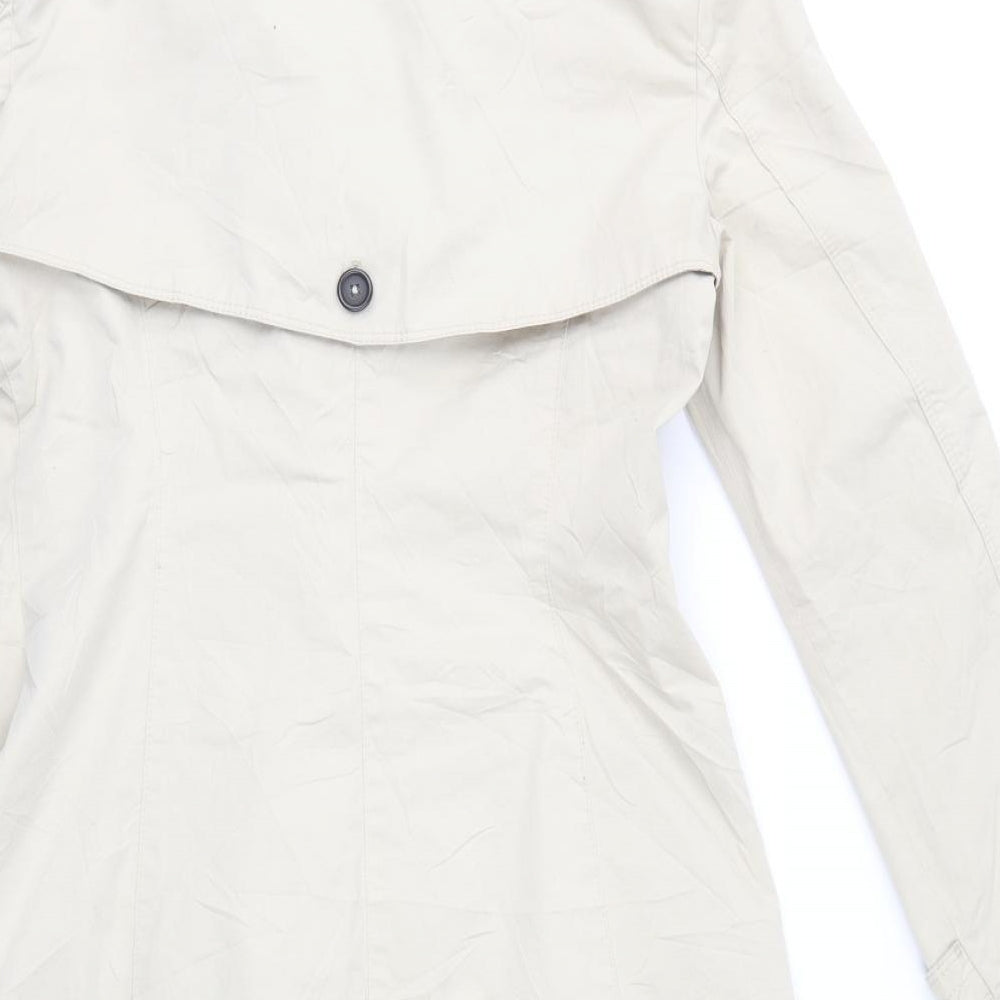 Zara Womens Beige   Trench Coat Coat Size M