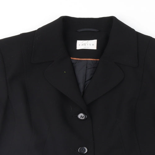 Eastex Womens Black   Jacket Suit Jacket Size 16
