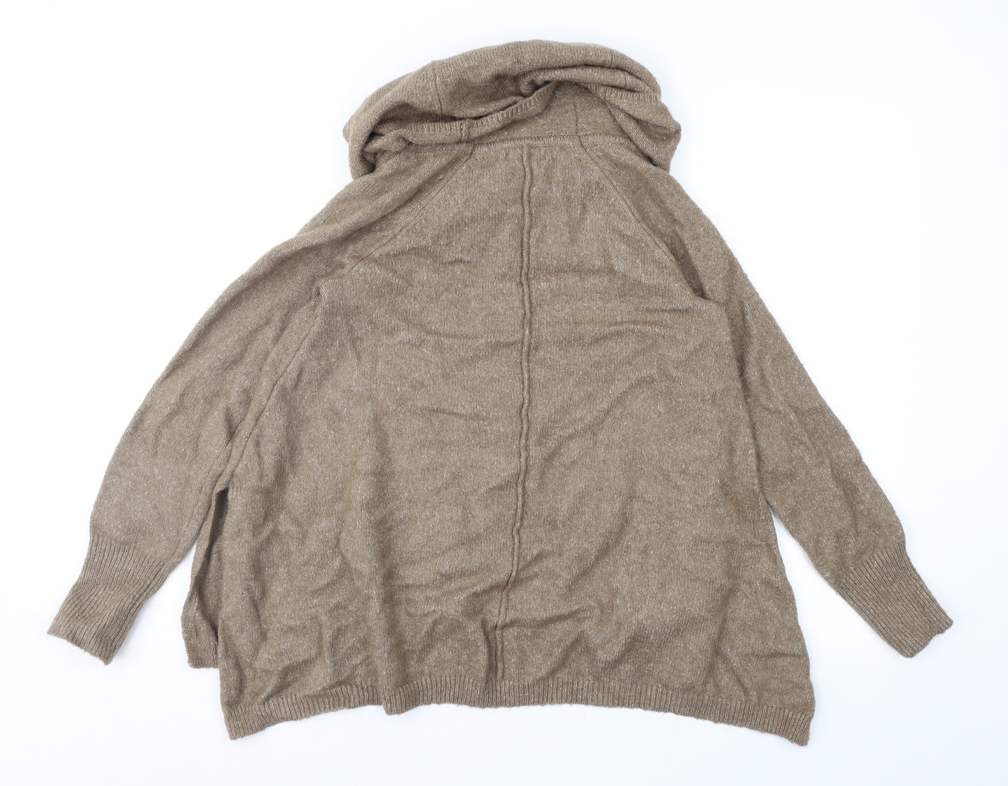 For Thee Womens Brown   Pullover Jumper Size S