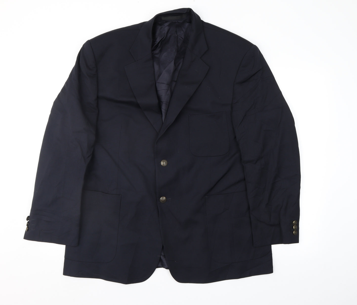 Marks and Spencer Mens Blue   Jacket Suit Jacket Size 44