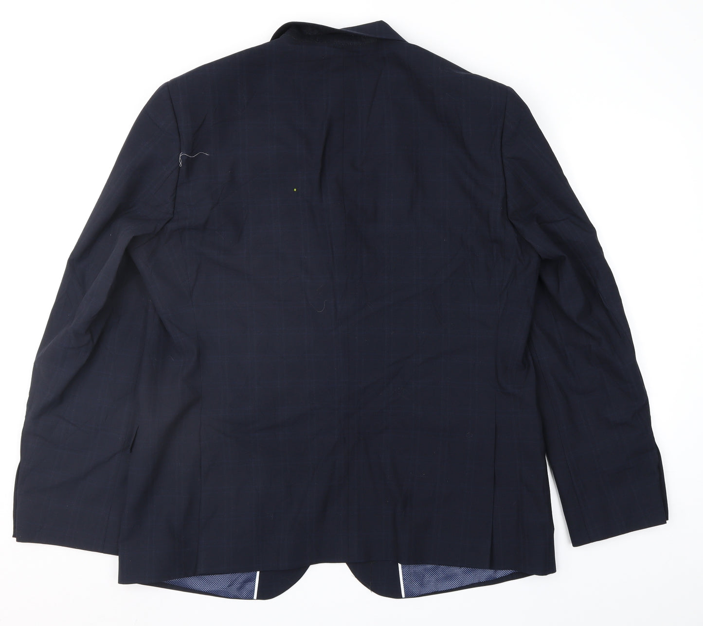 Marks and Spencer Mens Blue Striped  Jacket Suit Jacket Size 44