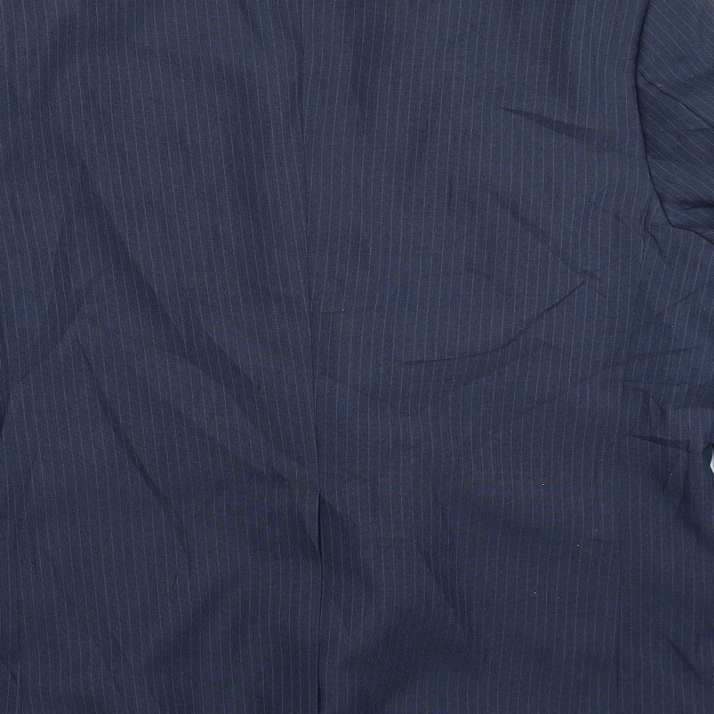 Divya Mens Blue   Jacket Suit Jacket Size 44