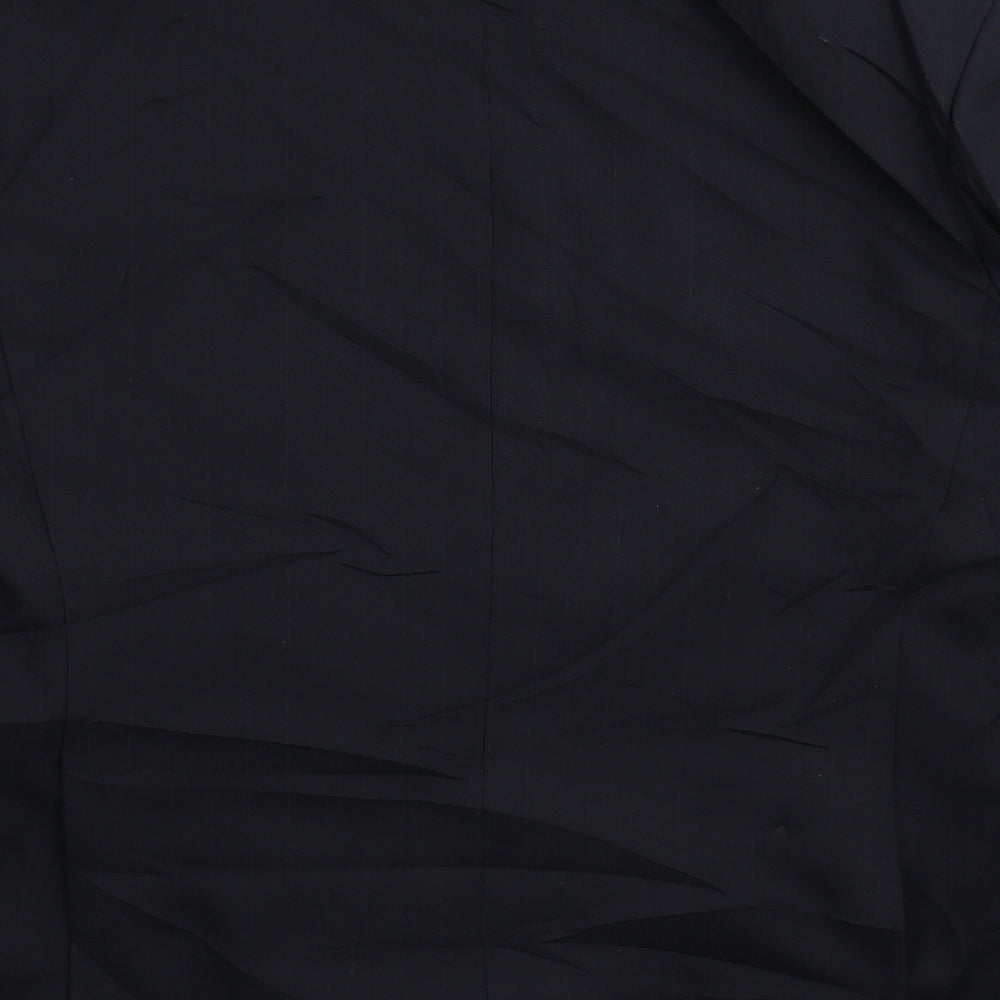 Baumler Mens Black   Jacket Suit Jacket Size 38