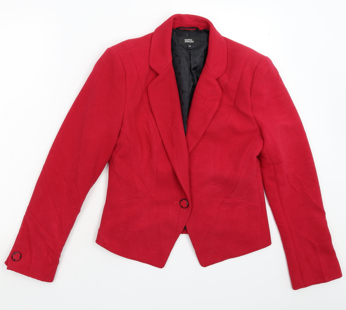 Marks and Spencer Womens Pink   Jacket Suit Jacket Size 12