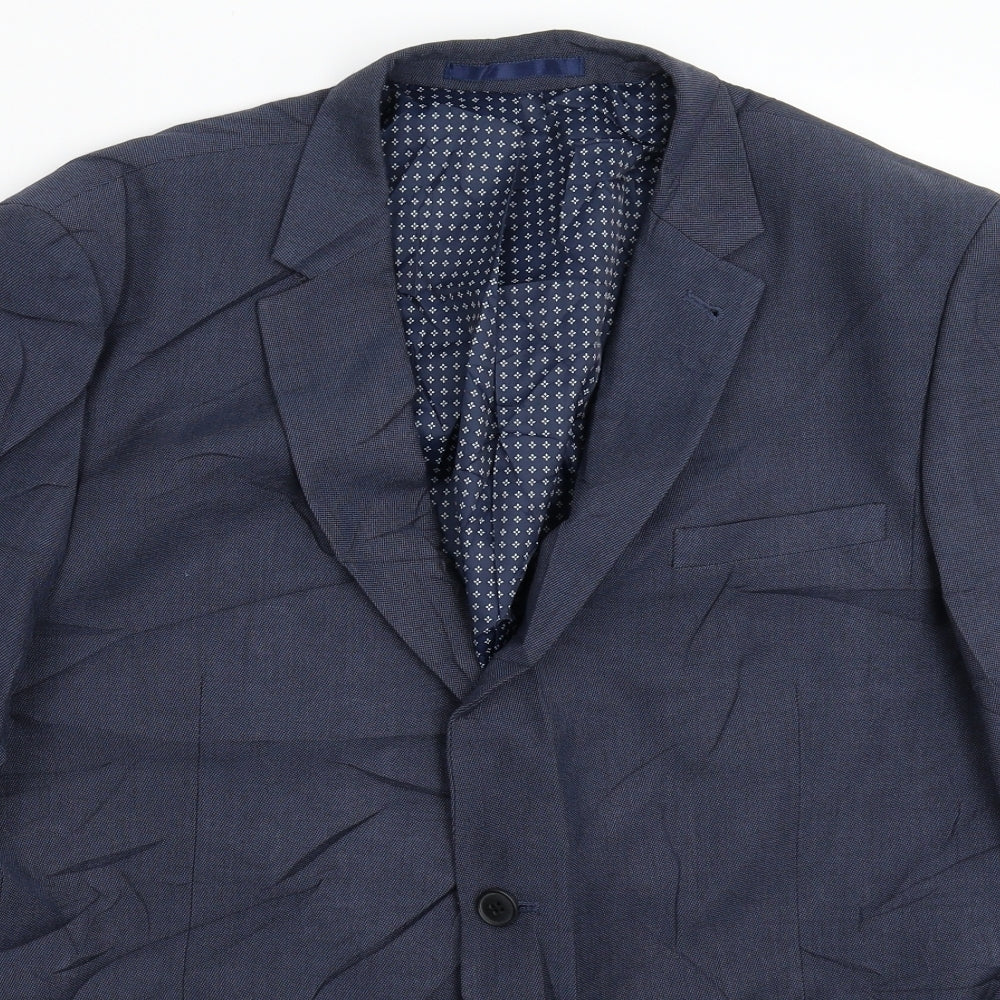NEXT Mens Blue   Jacket Suit Jacket Size 44
