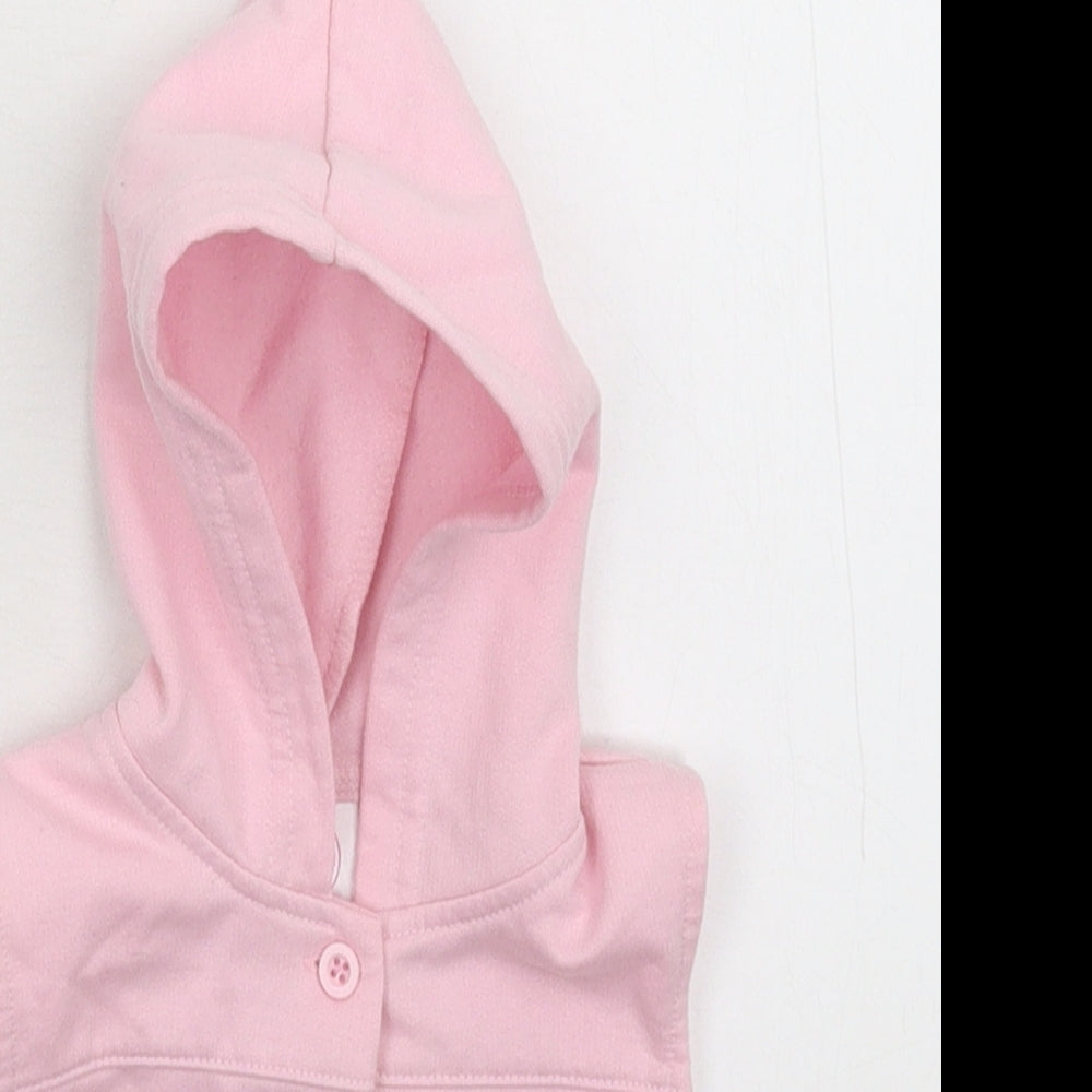 Mini Chic Girls Pink   Gilet Jacket Size 0-3 Months