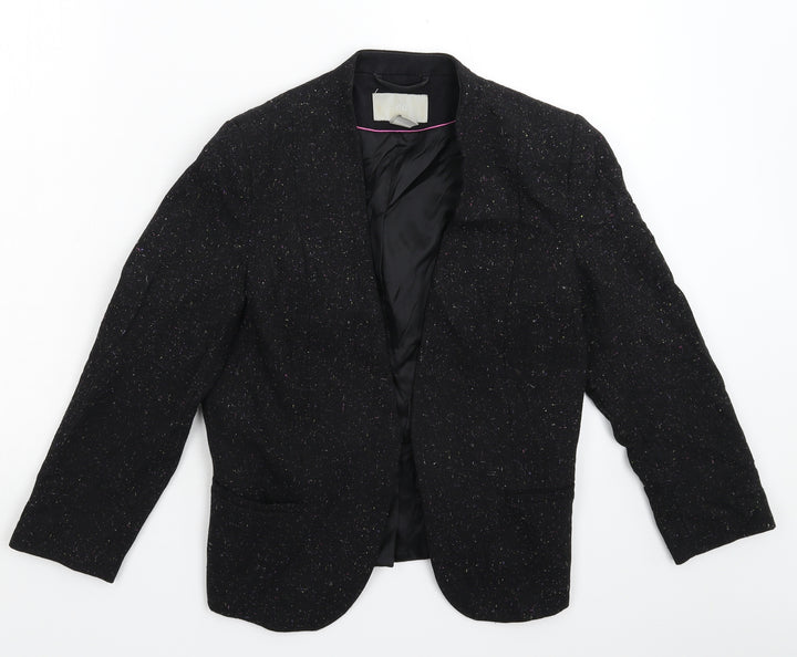 H&M Womens Black   Jacket Blazer Size 10