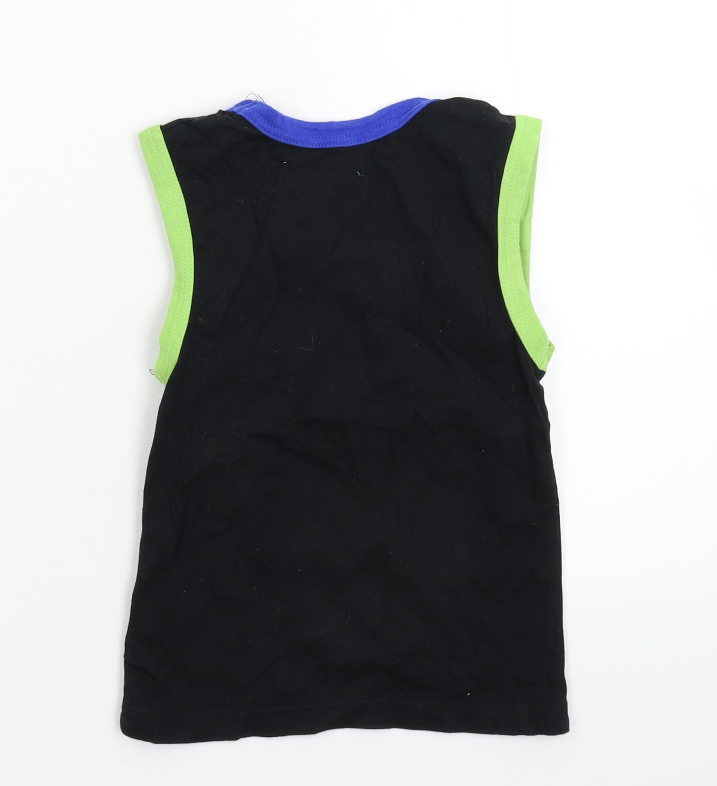 Rebel Boys Black   Basic Tank Size 4-5 Years