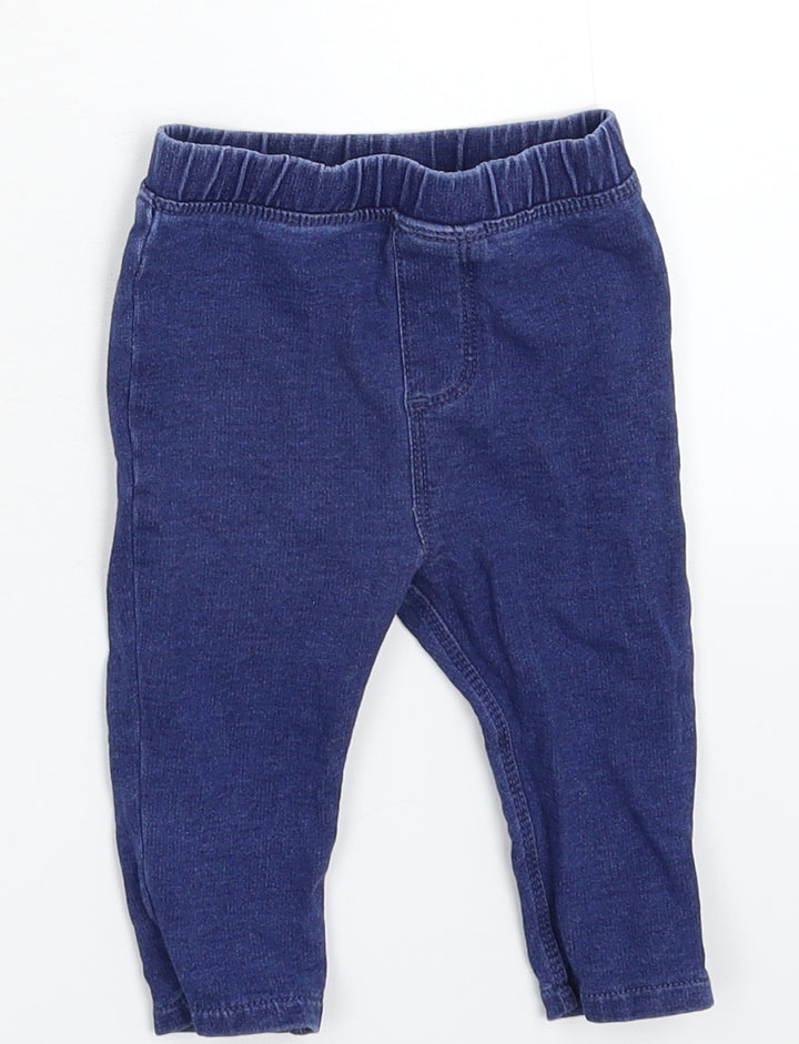 George Baby Blue  Denim Capri Jeans Size 3-6 Months