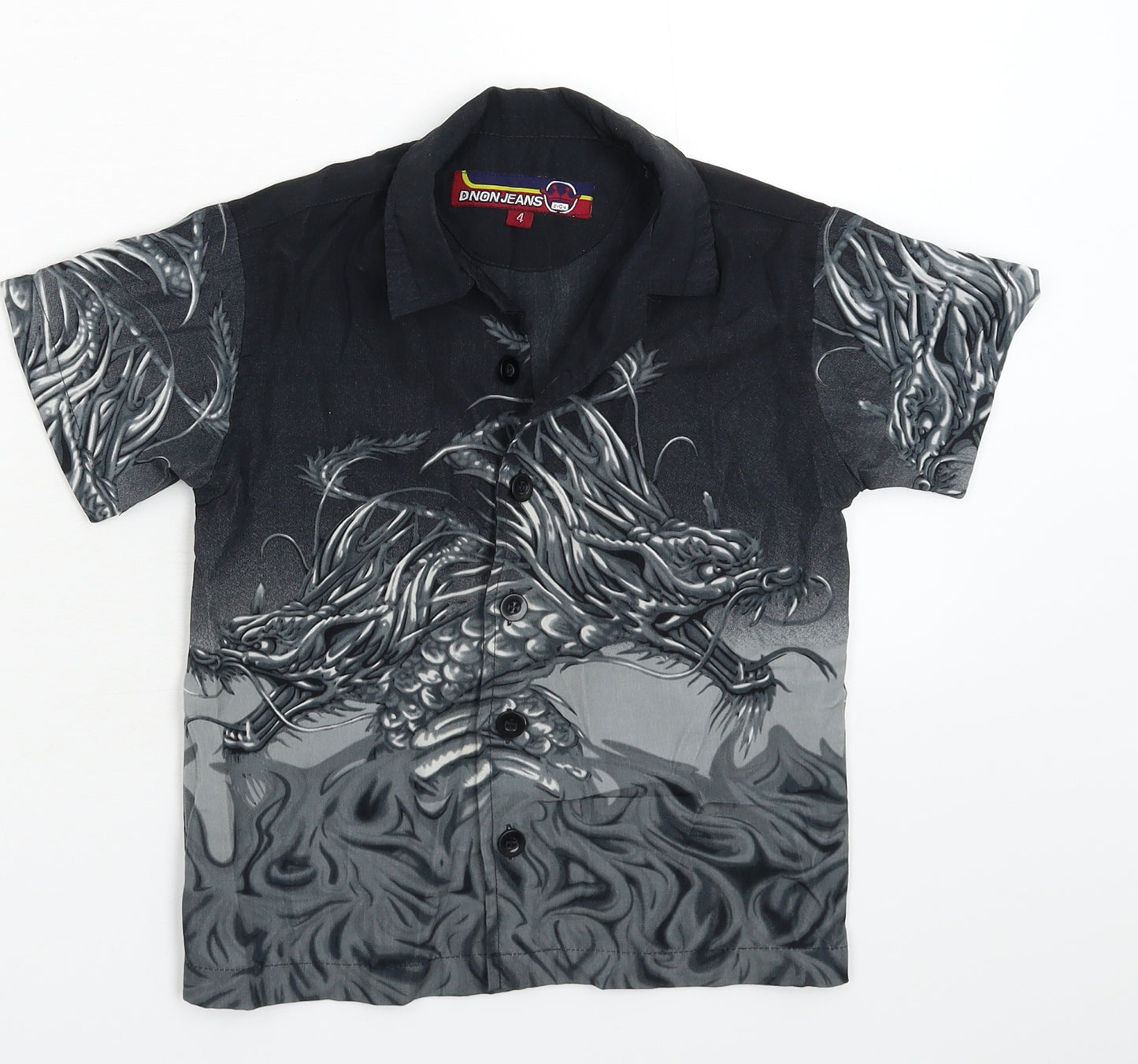 Dnon Jeans  Boys Multicoloured   Basic Button-Up Size 4 Years