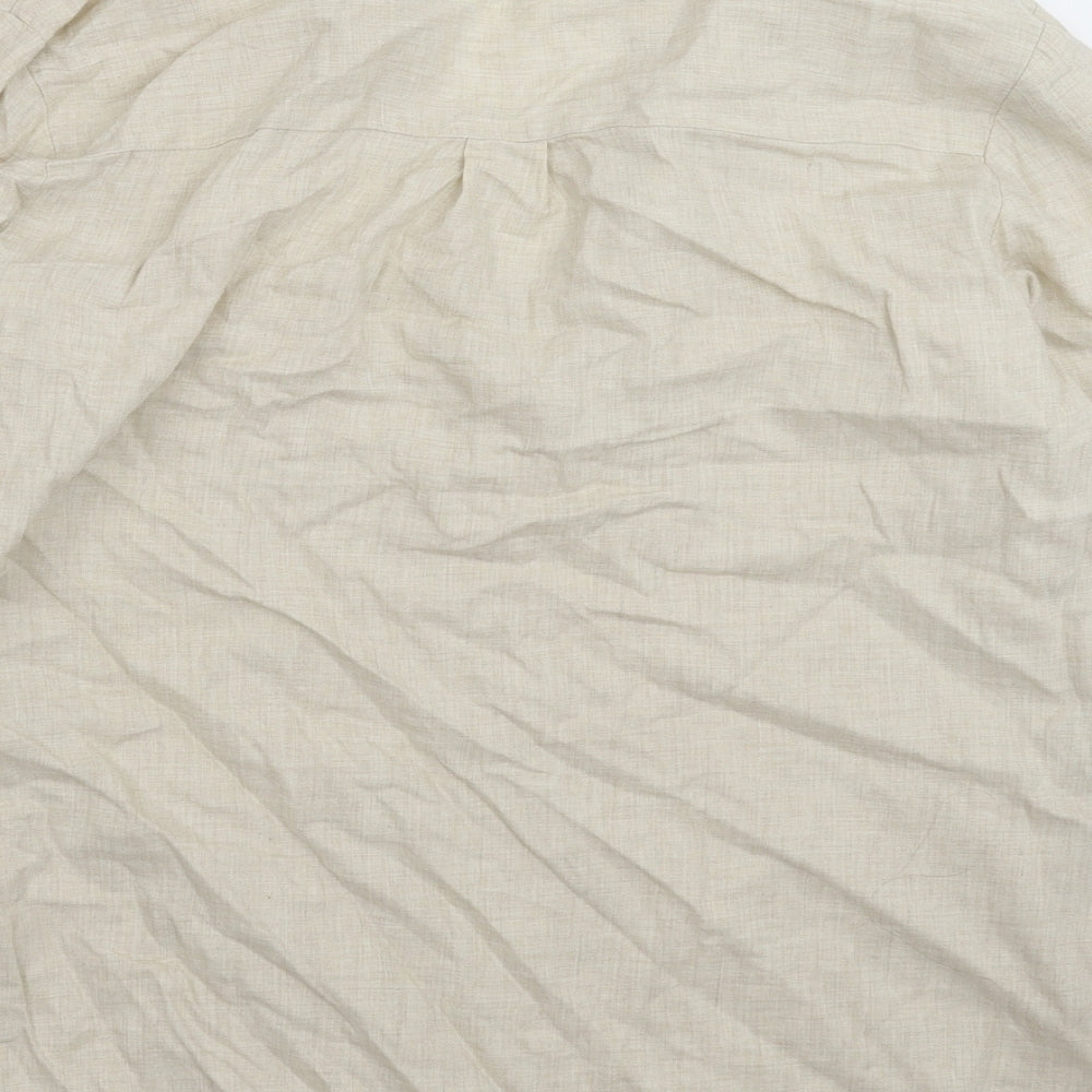 New Look Womens Grey   Basic Button-Up Size 12