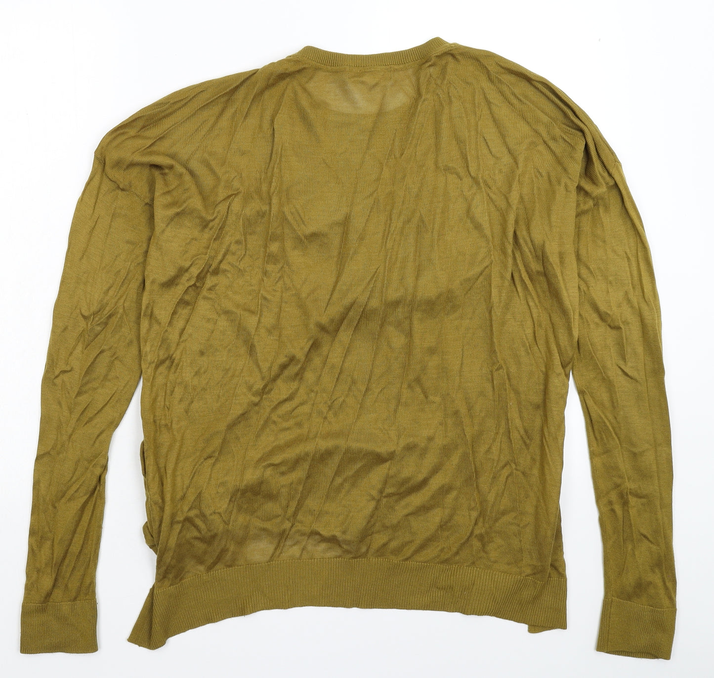 H&M Womens Beige  Knit Pullover Jumper Size S  - Oversized