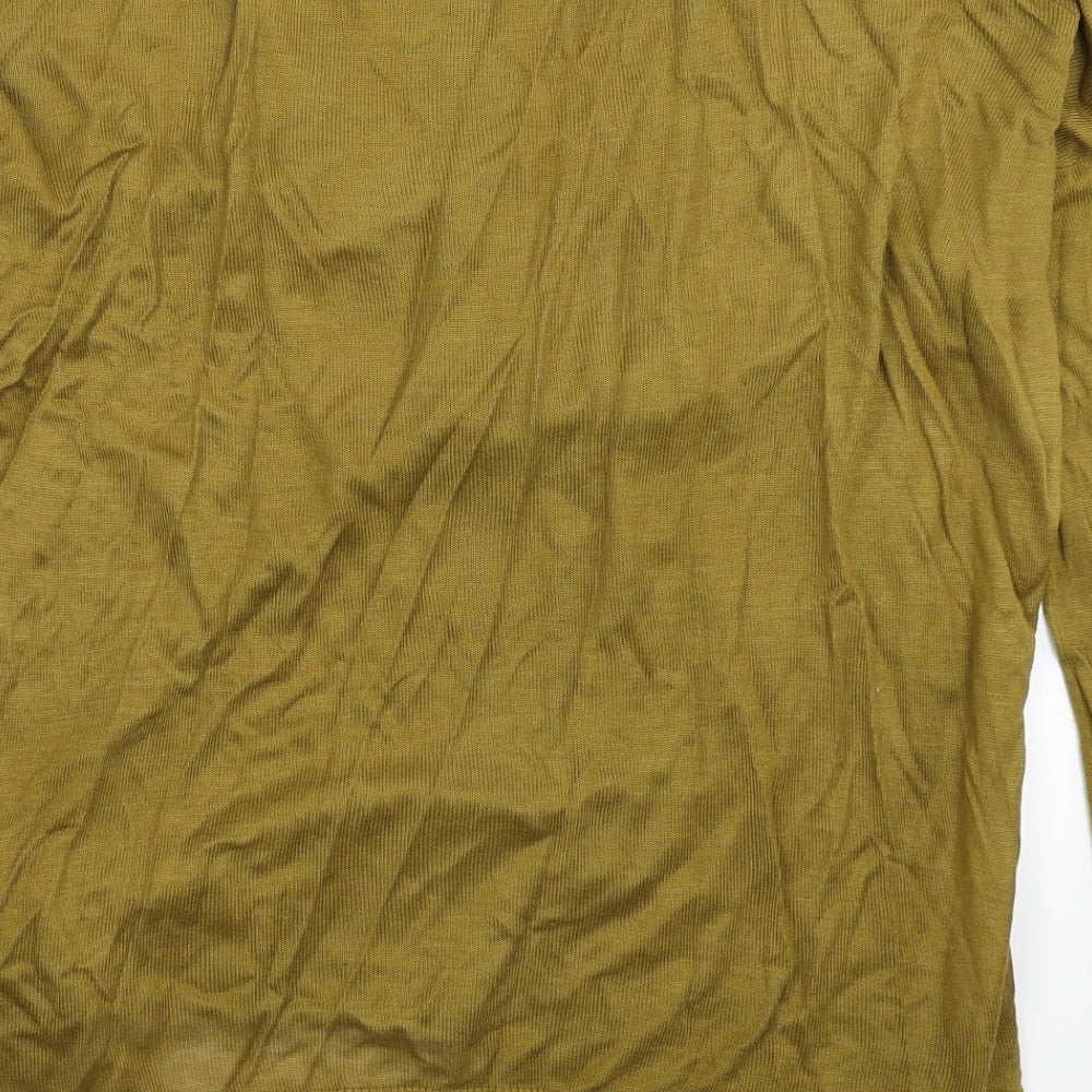 H&M Womens Beige  Knit Pullover Jumper Size S  - Oversized