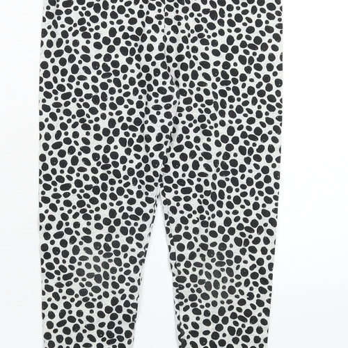 George Girls Multicoloured Animal Print  Capri Trousers Size 8-9 Years - Legging
