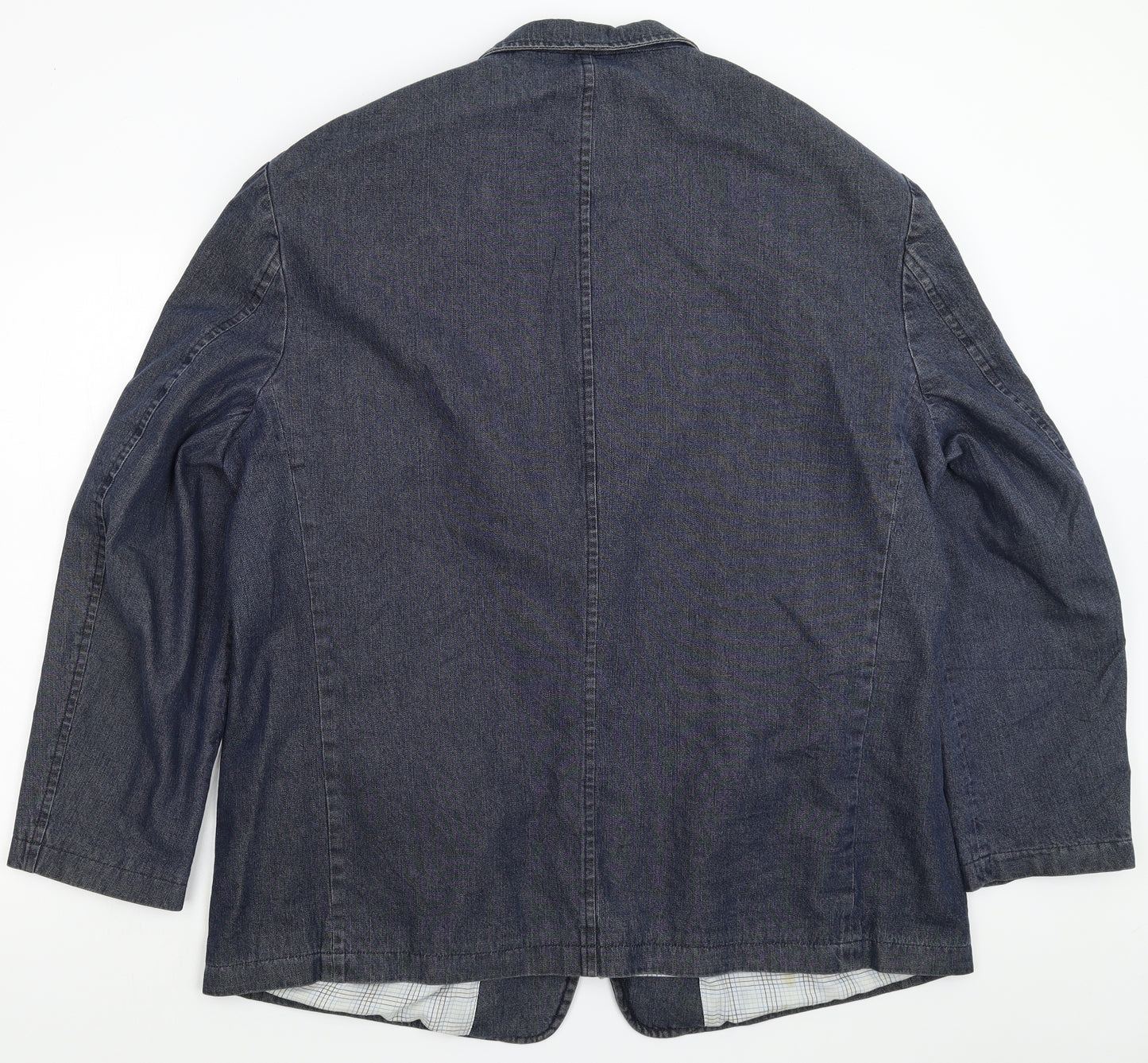 Marks and Spencer Mens Blue  Denim Jacket Blazer Size 2XL