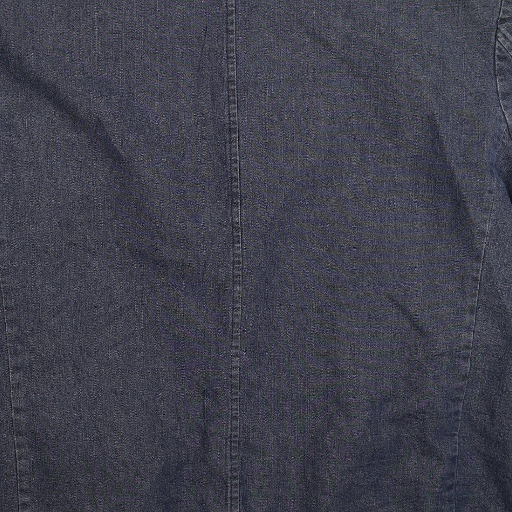Marks and Spencer Mens Blue  Denim Jacket Blazer Size 2XL