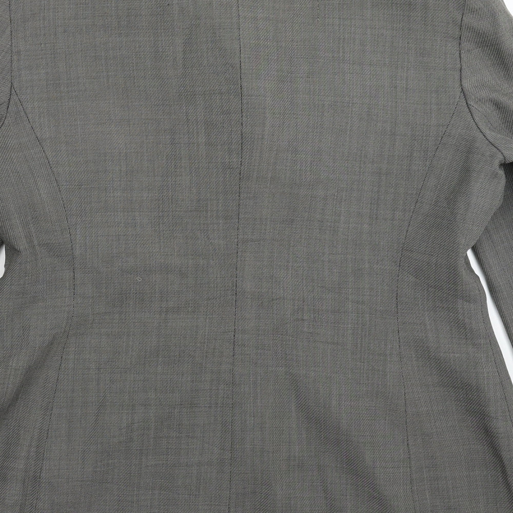 Aquascutum Womens Grey   Jacket Suit Jacket Size 14