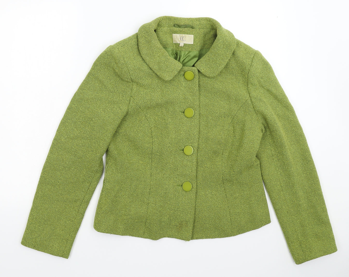 Country Casuals Womens Green   Jacket Blazer Size 14