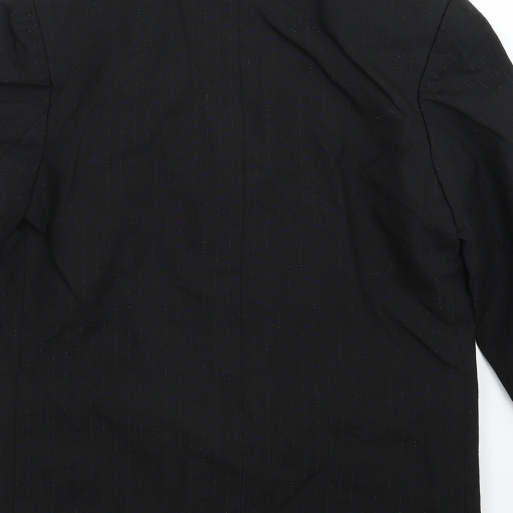 NEXT Boys Black Striped  Jacket Blazer Size 9-10 Years