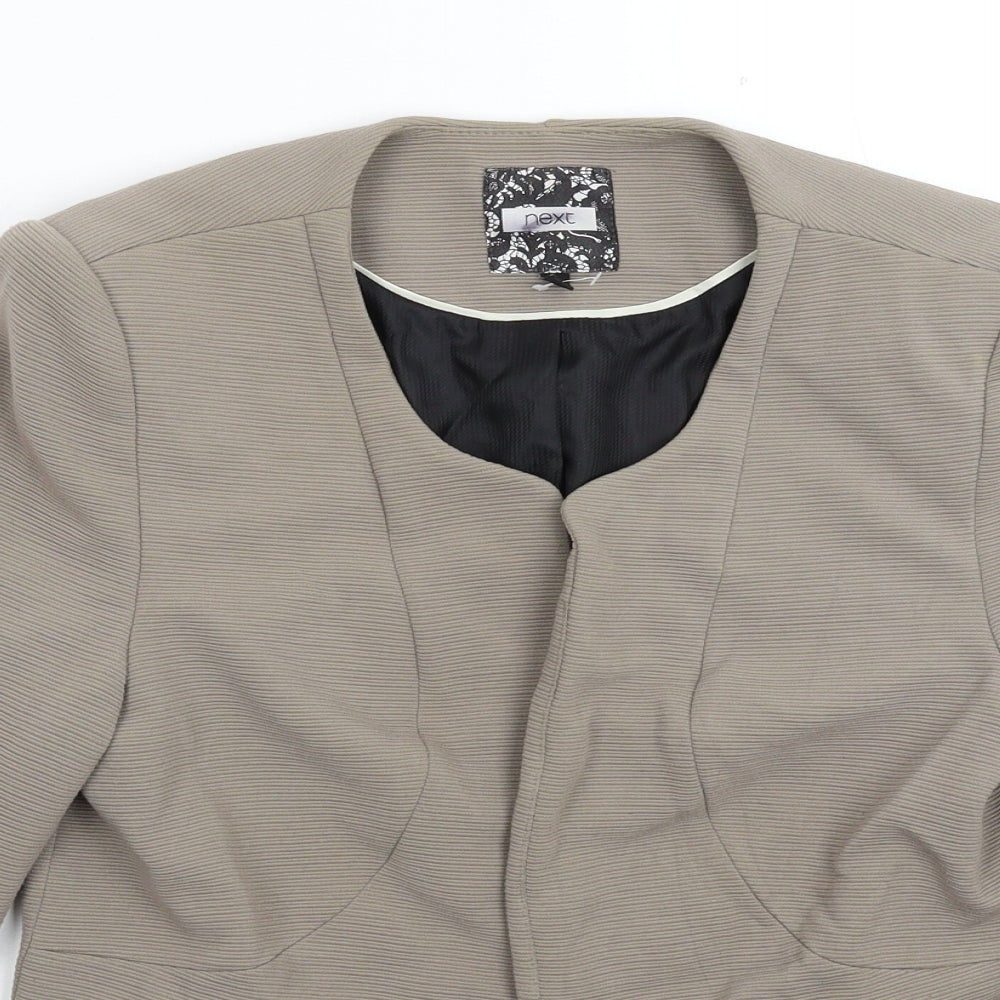 NEXT Womens Grey   Jacket Blazer Size 10
