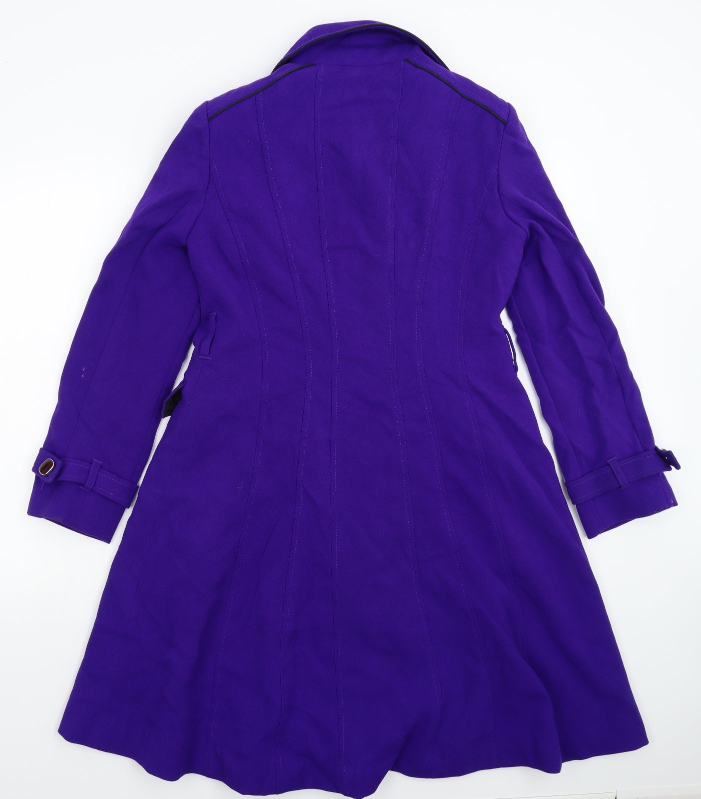 Principles Womens Purple   Pea Coat Coat Size 12
