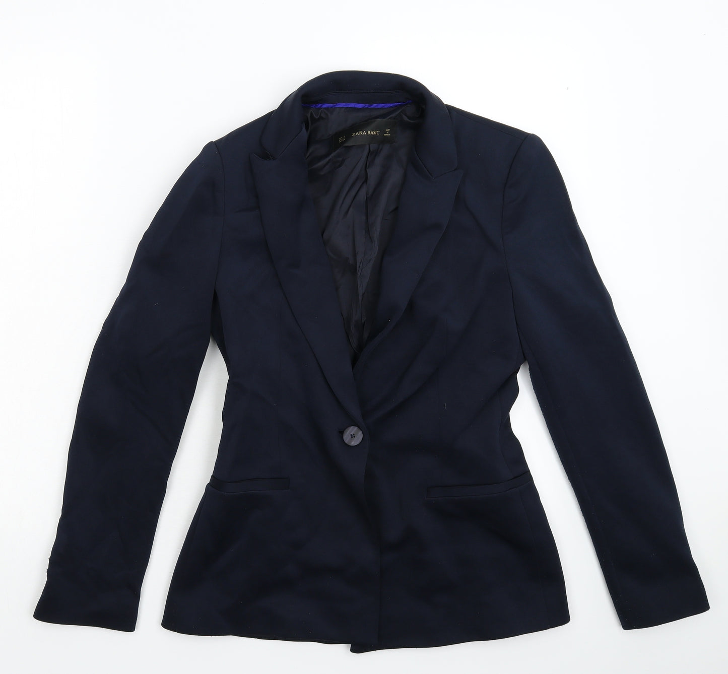 Zara Womens Blue   Jacket Suit Jacket Size S