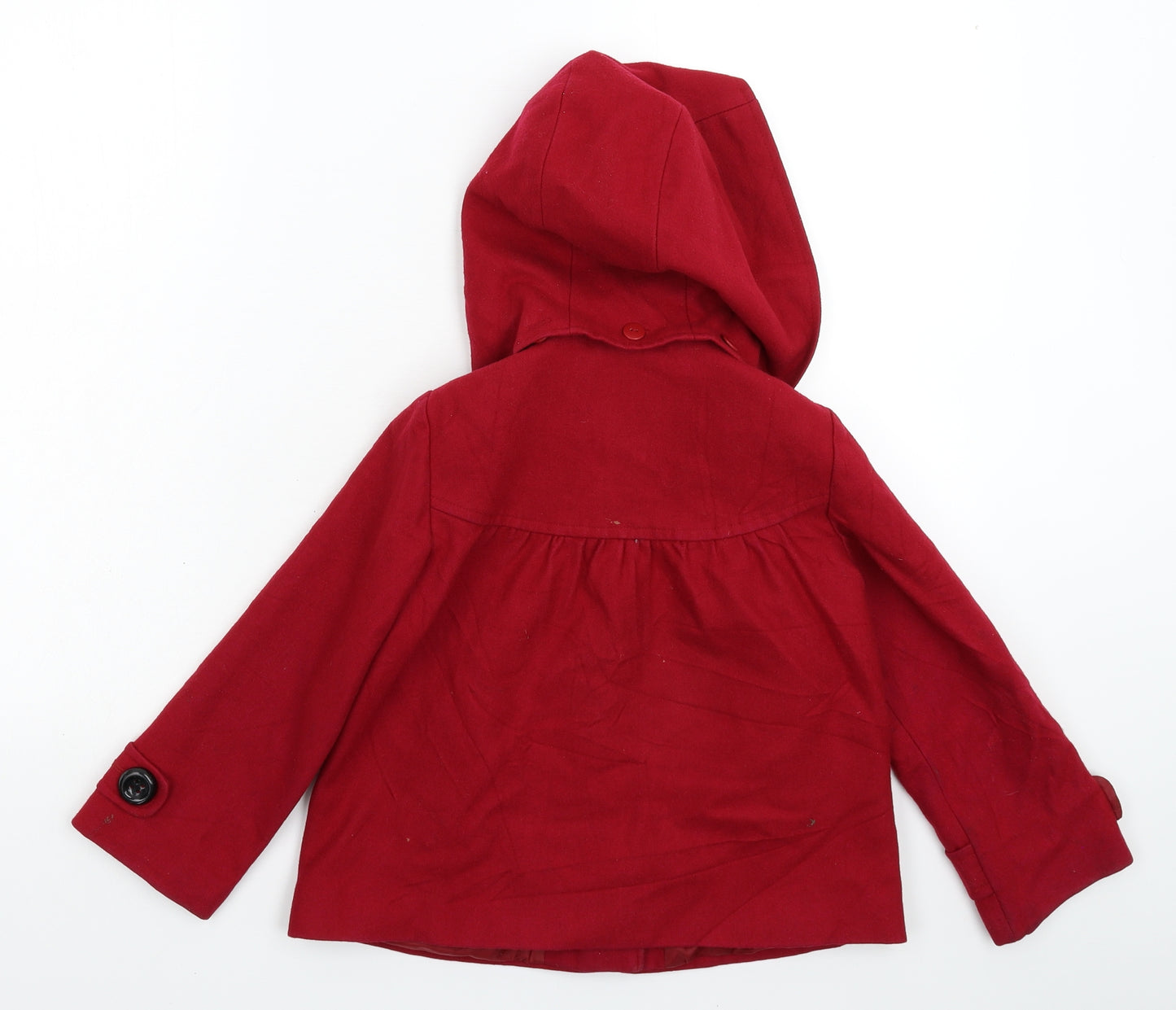 NEXT Girls Red   Jacket Coat Size 7 Years