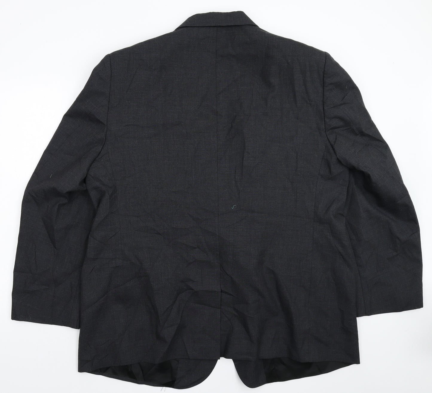 Branford & Taylor Mens Black   Jacket Suit Jacket Size 52
