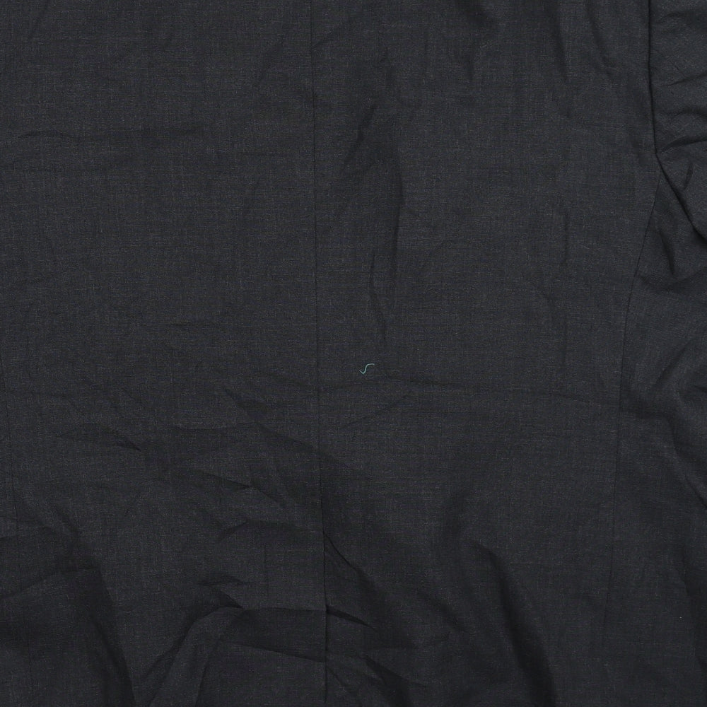 Branford & Taylor Mens Black   Jacket Suit Jacket Size 52