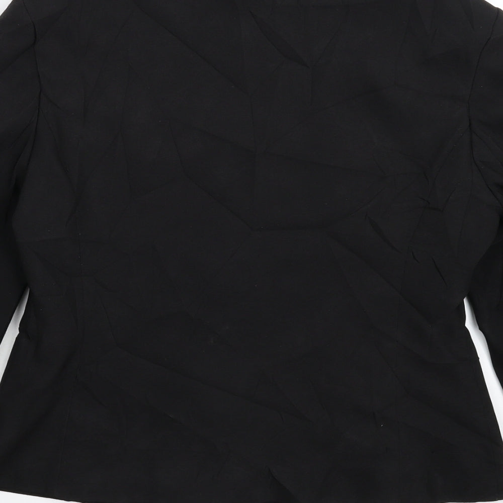 Bay Womens Black   Jacket Blazer Size 12