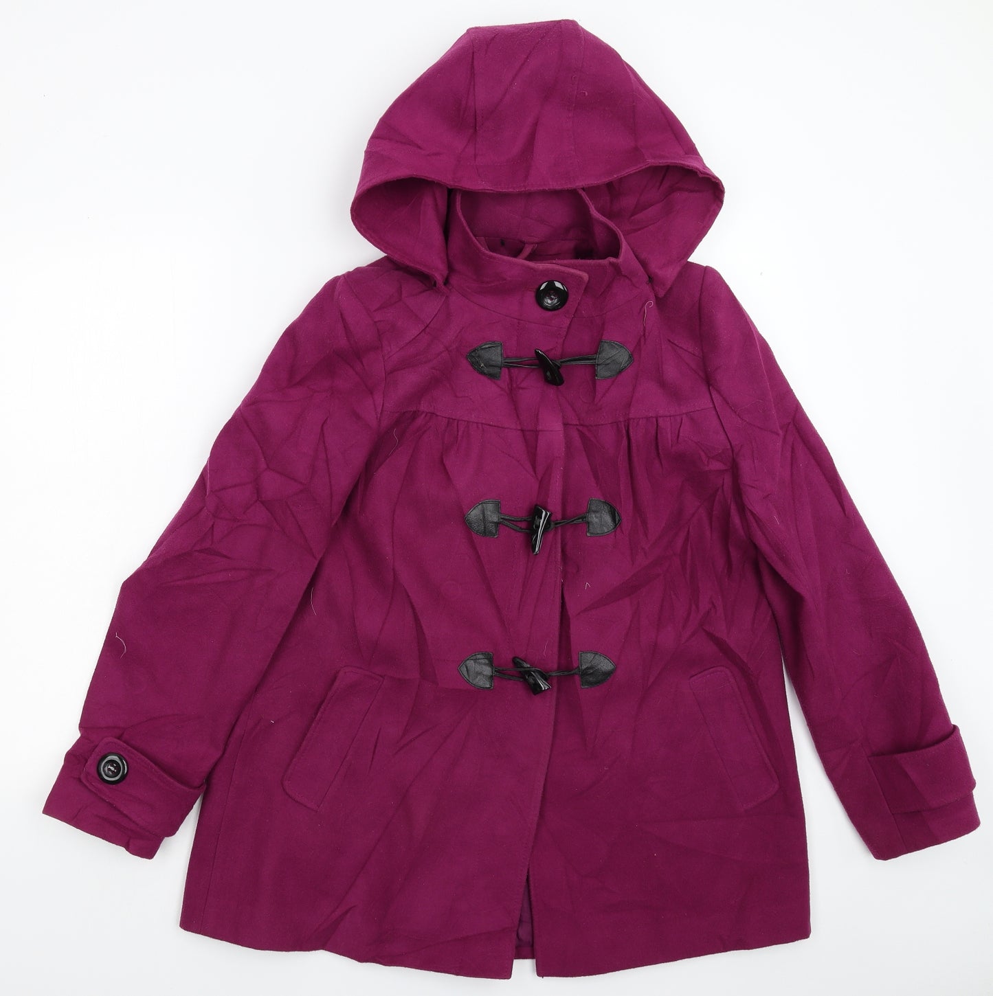 F&F Womens Pink   Pea Coat Coat Size 10