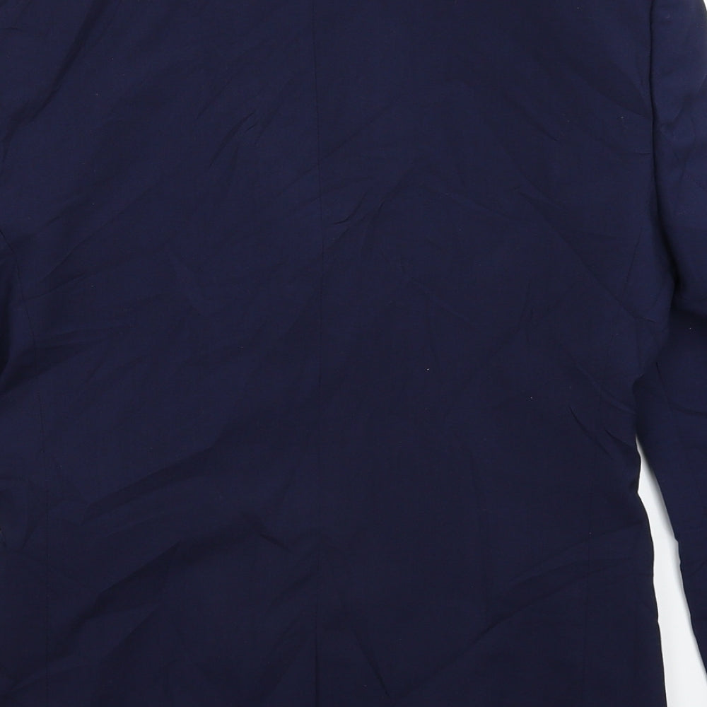 River Island Mens Blue   Jacket Suit Jacket Size 34