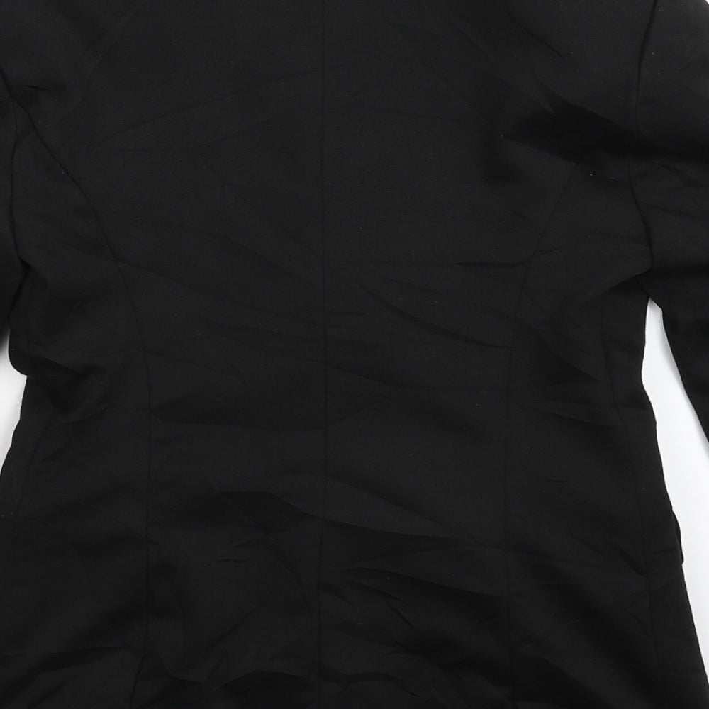 Primark Womens Black   Jacket Suit Jacket Size 4