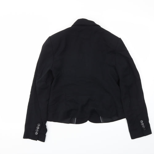 M&S Womens Black   Jacket Blazer Size 10