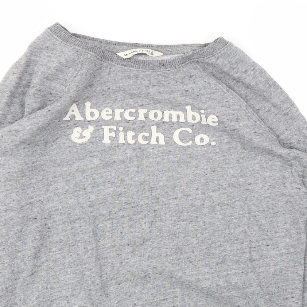 Abercrombie & Fitch Womens Grey   Pullover Jumper Size M