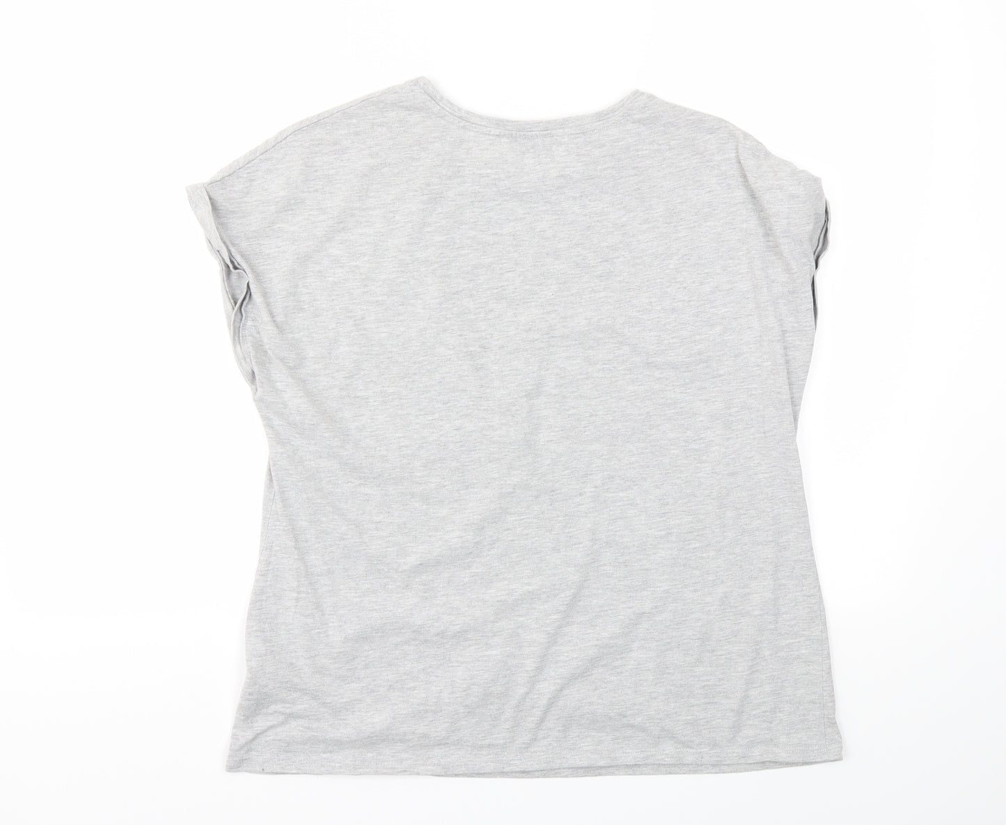 Papaya Womens Grey   Basic T-Shirt Size 16