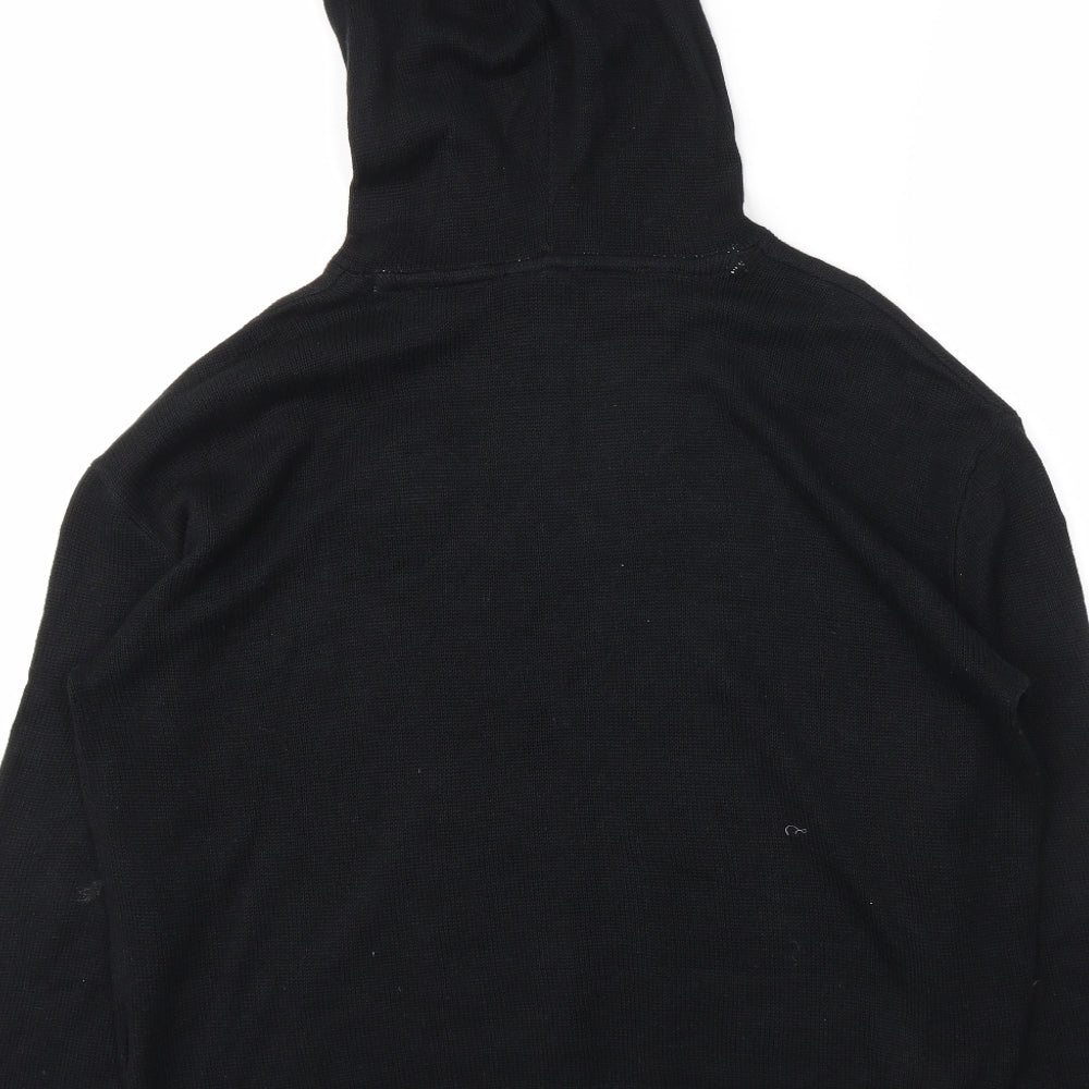 H&M Womens Black   Pullover Jumper Size M