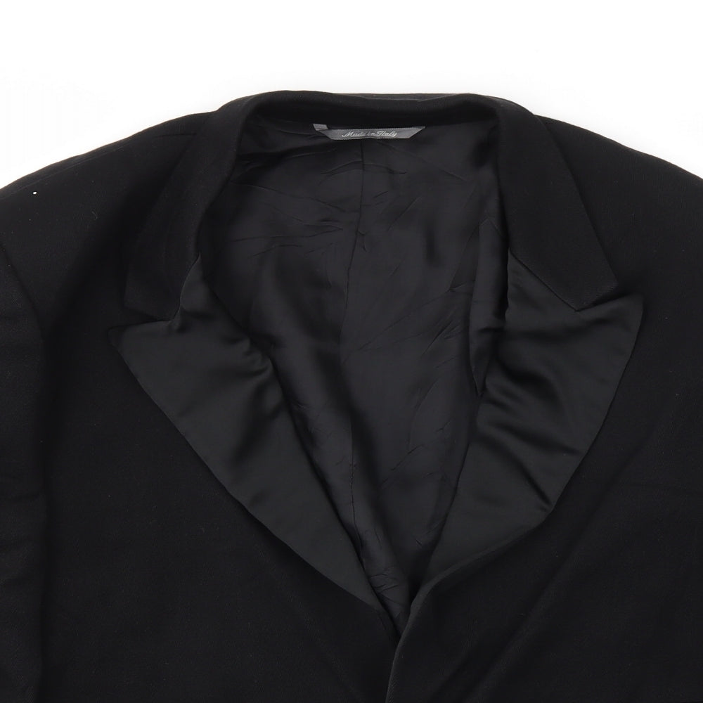 Preworn Womens Black   Jacket Blazer Size 40