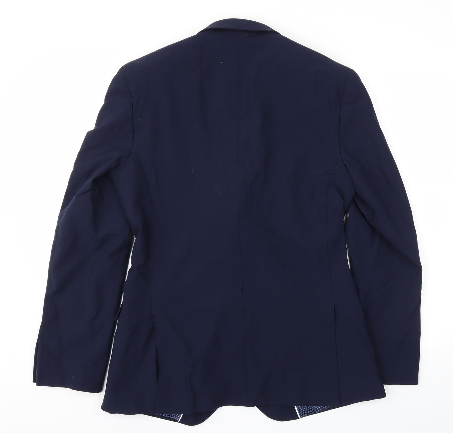 M&S Mens Blue   Tuxedo Blazer Size 38