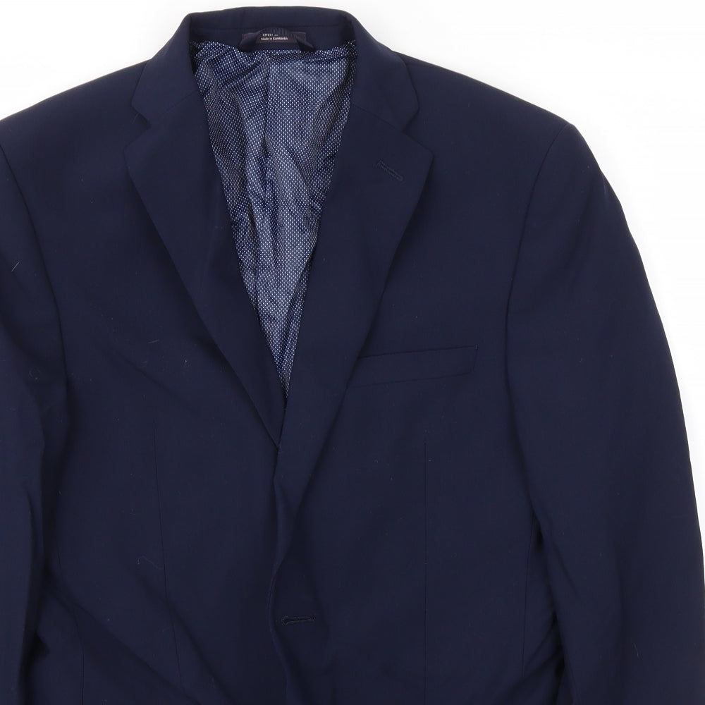 M&S Mens Blue   Tuxedo Blazer Size 38