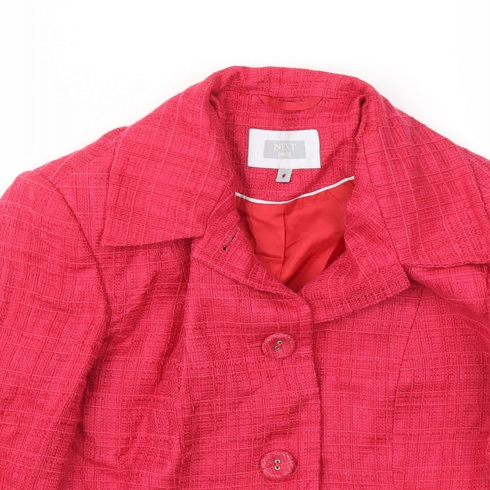 NEXT Womens Pink   Jacket Blazer Size 12
