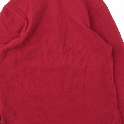 Preworn Womens Red   Full Zip Jumper Size 12