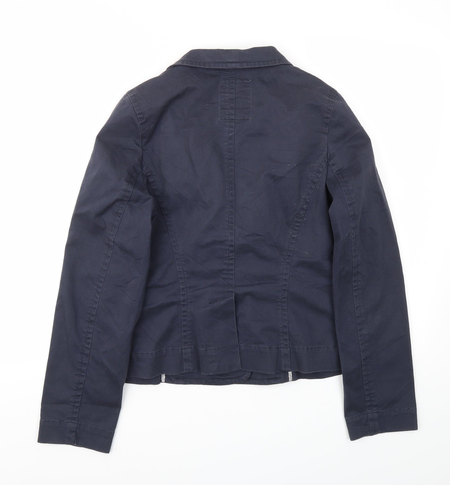 W8 Womens Blue   Jacket Blazer Size 12