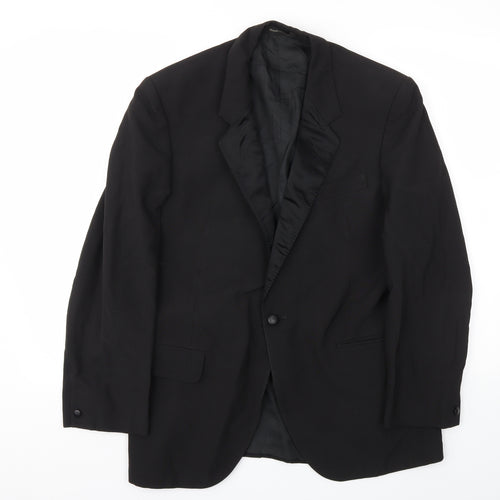 Preworn Mens Black   Jacket Blazer Size 40