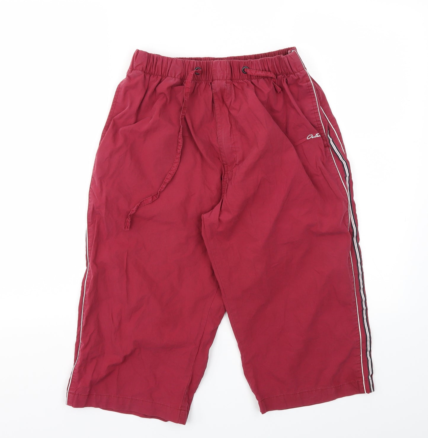 Octave Mens Red   Sweat Shorts Size XL - Stretch waistband