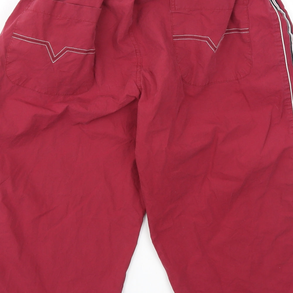 Octave Mens Red   Sweat Shorts Size XL - Stretch waistband