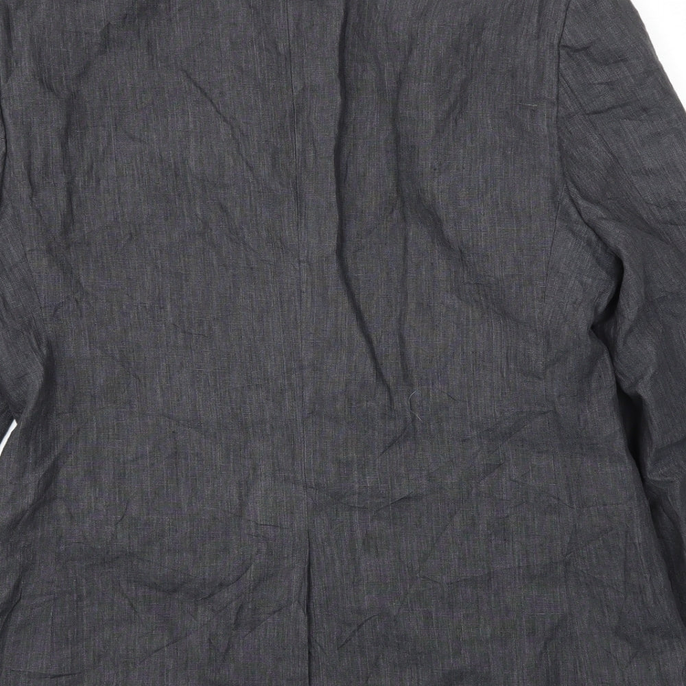 Topman Mens Grey   Jacket Blazer Size 42