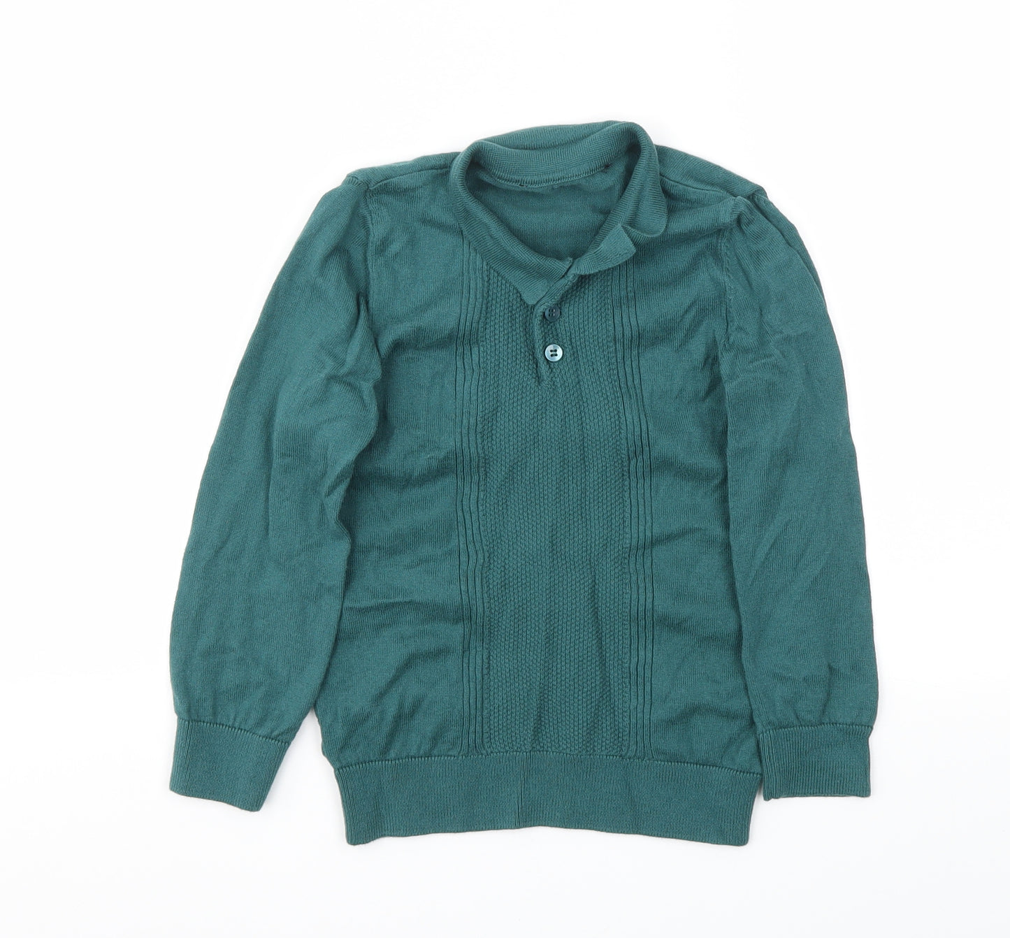 George Boys Green   Pullover Sweatshirt Size 6-7 Years