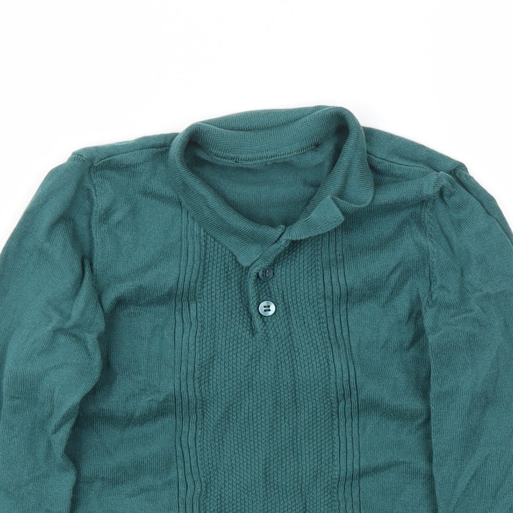 George Boys Green   Pullover Sweatshirt Size 6-7 Years
