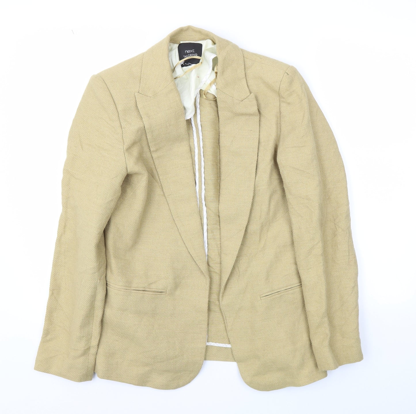 NEXT Womens Beige   Jacket Blazer Size 14
